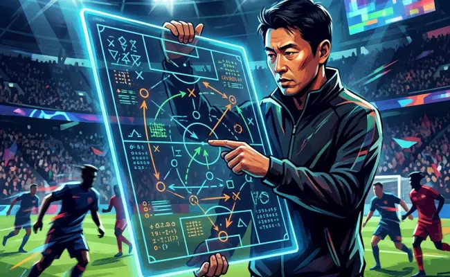每体：森保一祭出超现实指挥法，巨大数字板隐藏战术密码